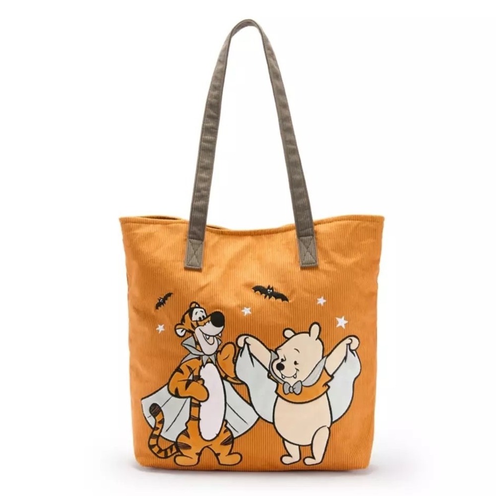 Disney Parks Winnie the Pooh and Pals Halloween Tote Bag Halloween 2026 Corduroy